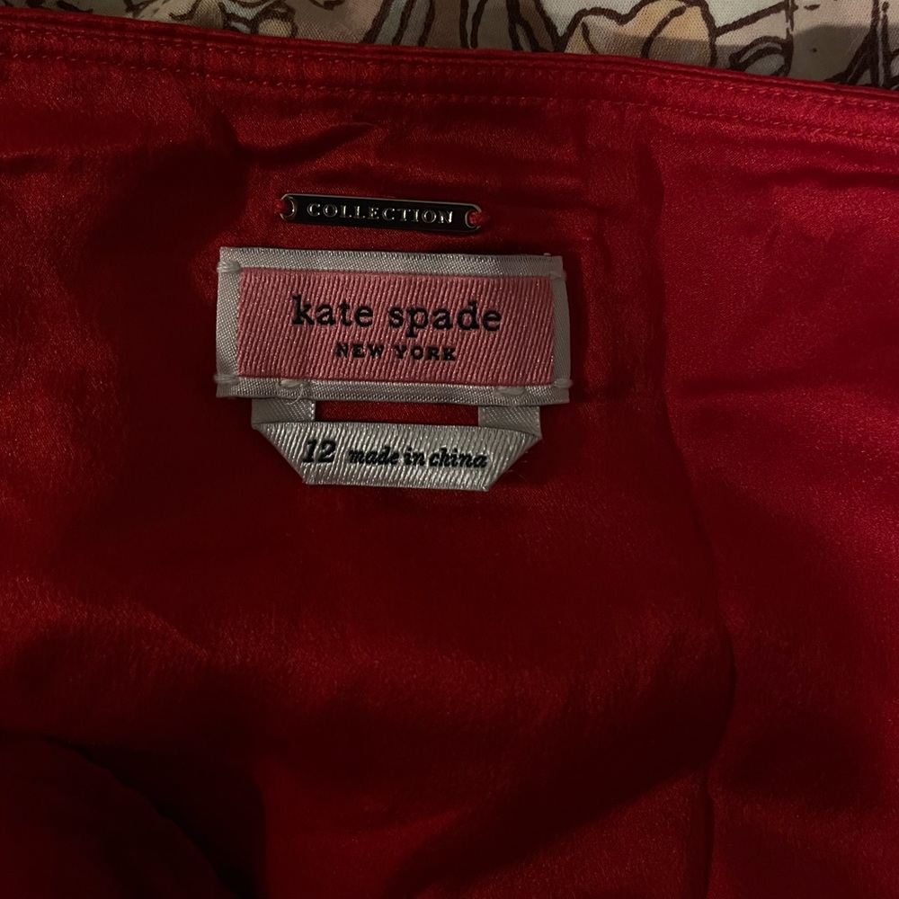 Kate Spade Silk Fluid Multicolor Pink Skirt - Picture 5 of 5